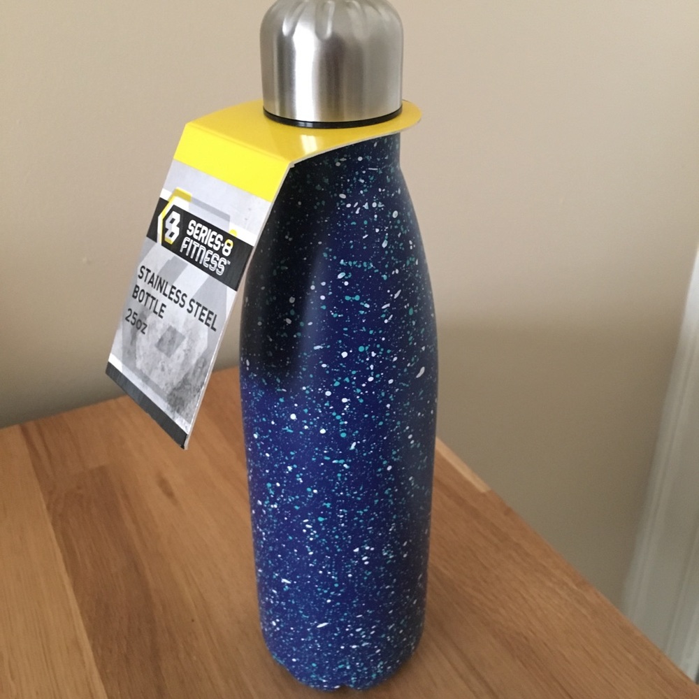 FREE bonus gift! Stainless steel travel bottle